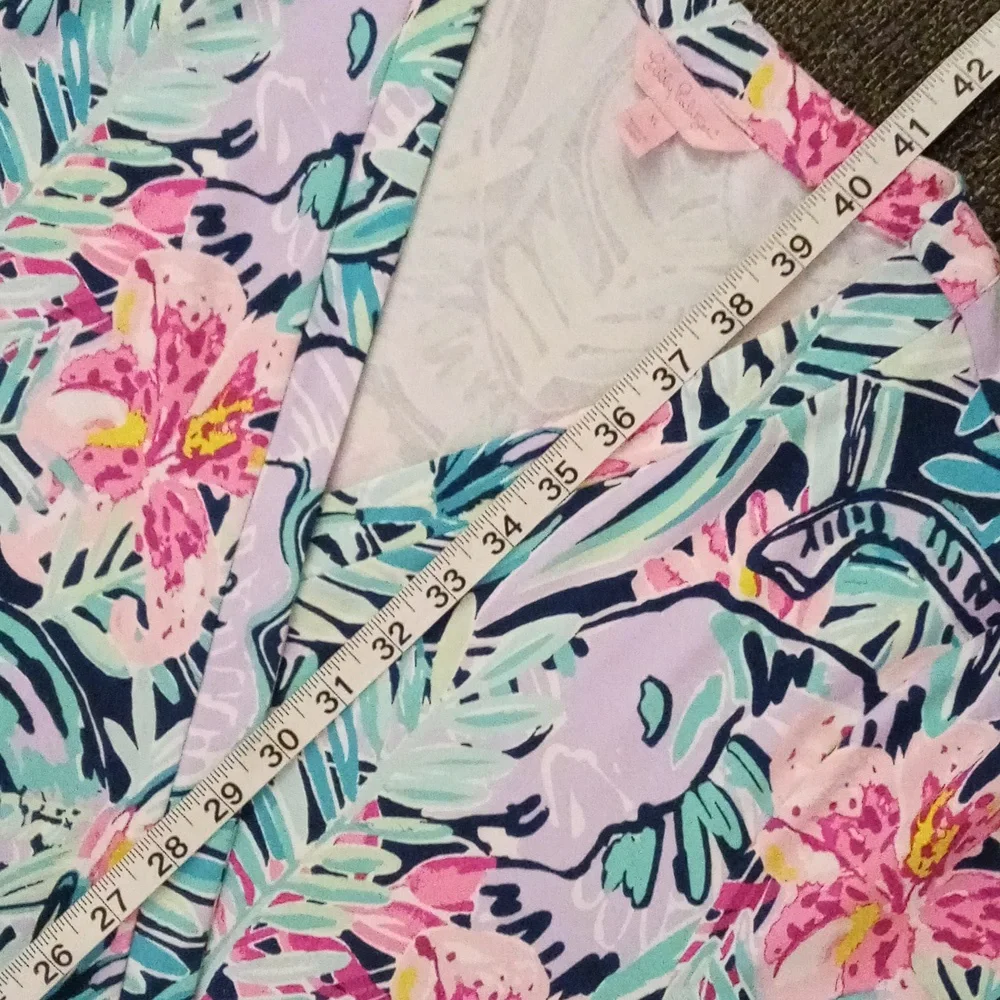 🐘HTF Lilly Pulitzer🐘 - Rozaline Wrap Dress - Picture 15 of 16